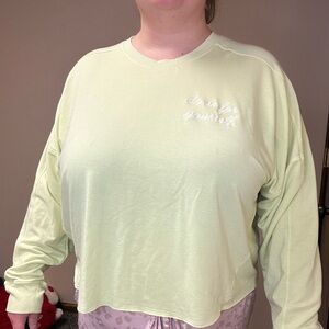 Tek Gear Light Green Long Sleeve Tee